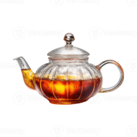 Glass teapot PNG