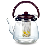 Glass teapot PNG