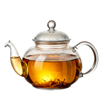 Glass teapot PNG