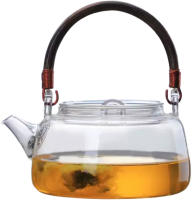 Glass teapot PNG