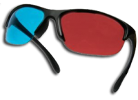 3d cinema glasses PNG image