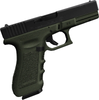 Glock handgun PNG