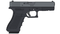 Glock handgun PNG