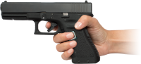 Glock handgun PNG