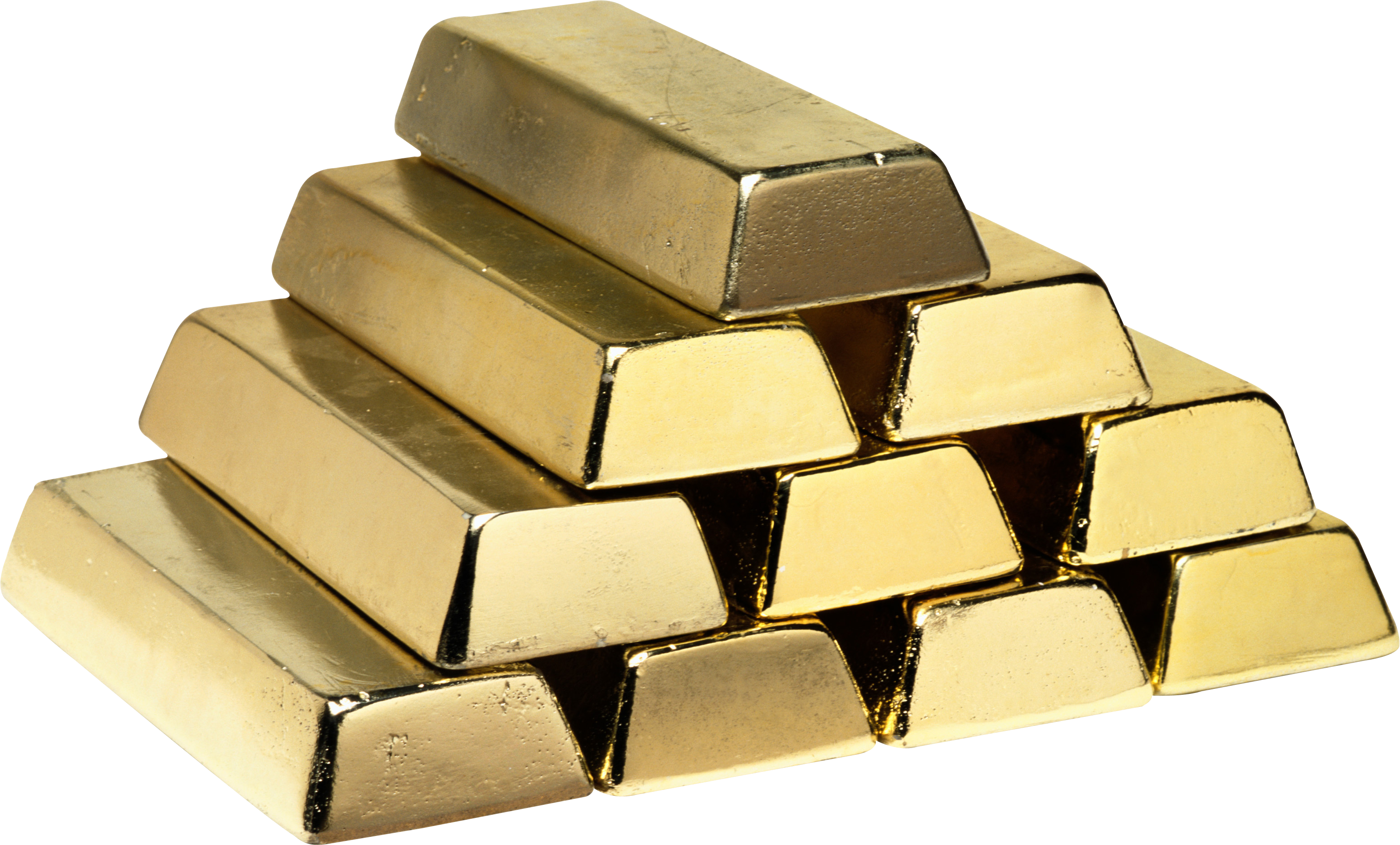 Gold bars PNG