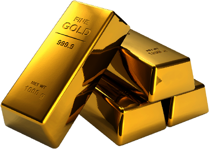 Gold Bars PNG Image