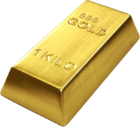 Gold bar PNG