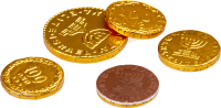 Gold coins PNG image