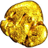 Золото самородок PNG