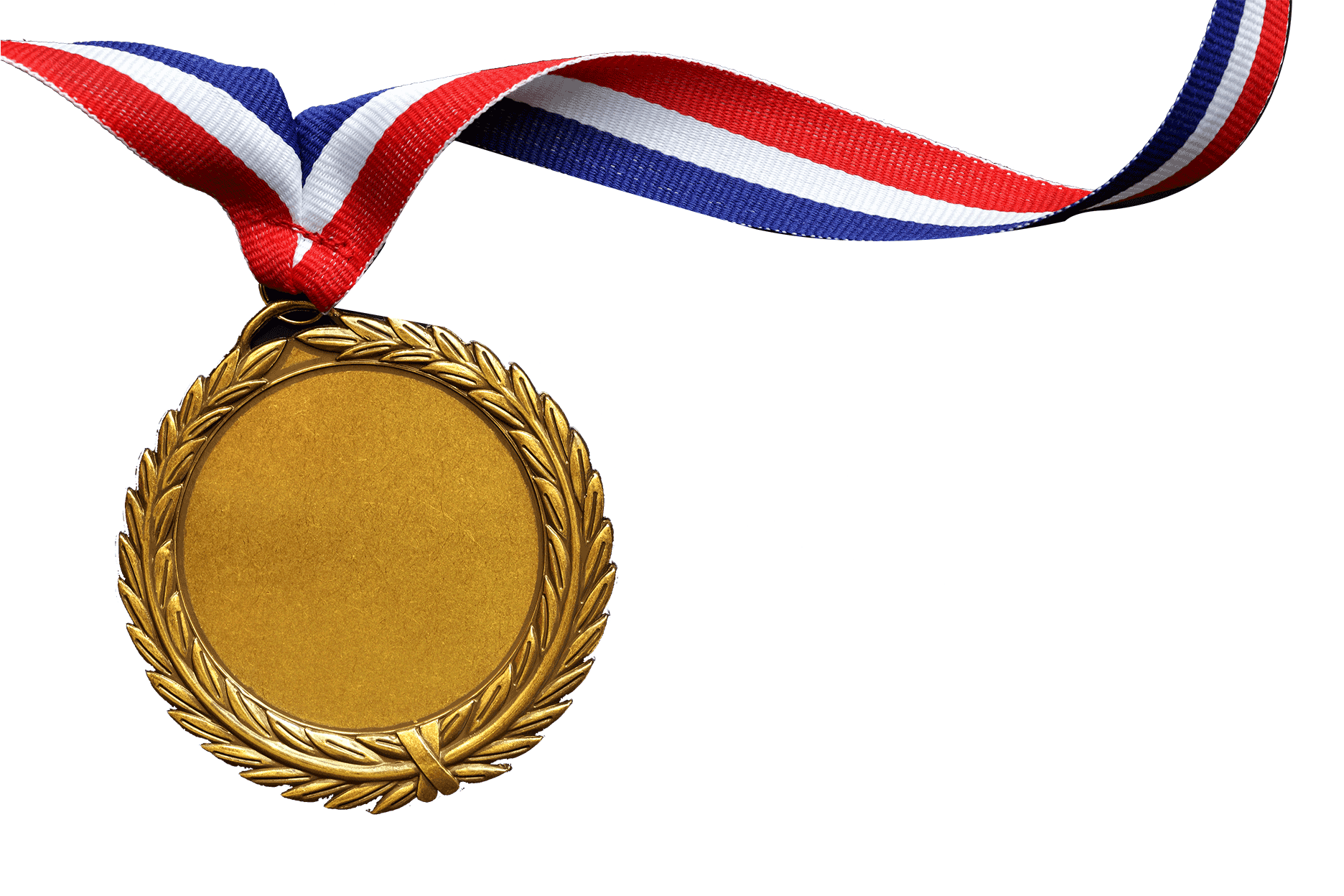 Gold medal PNG