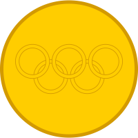 Medalla de oro PNG