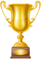 Award trophy cup