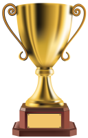 Award trophy cup