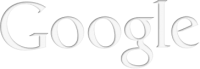 Google white logo PNG