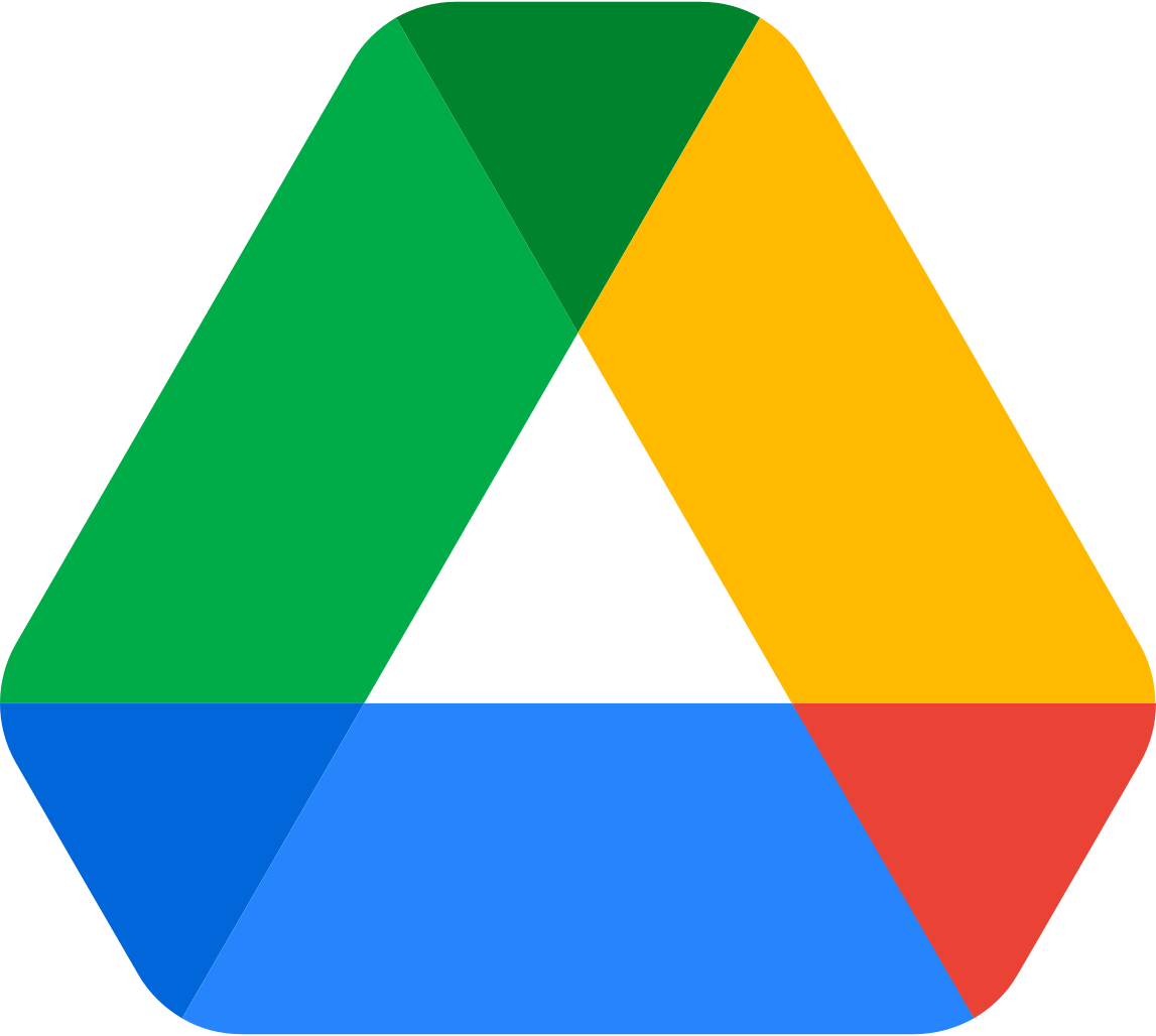 Logotipo de Google Drive PNG
