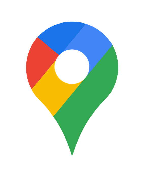 Google Maps pin PNG logo