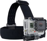 GoPro camera with head strap PNG