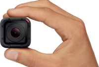 GoPro session in hand camera PNG