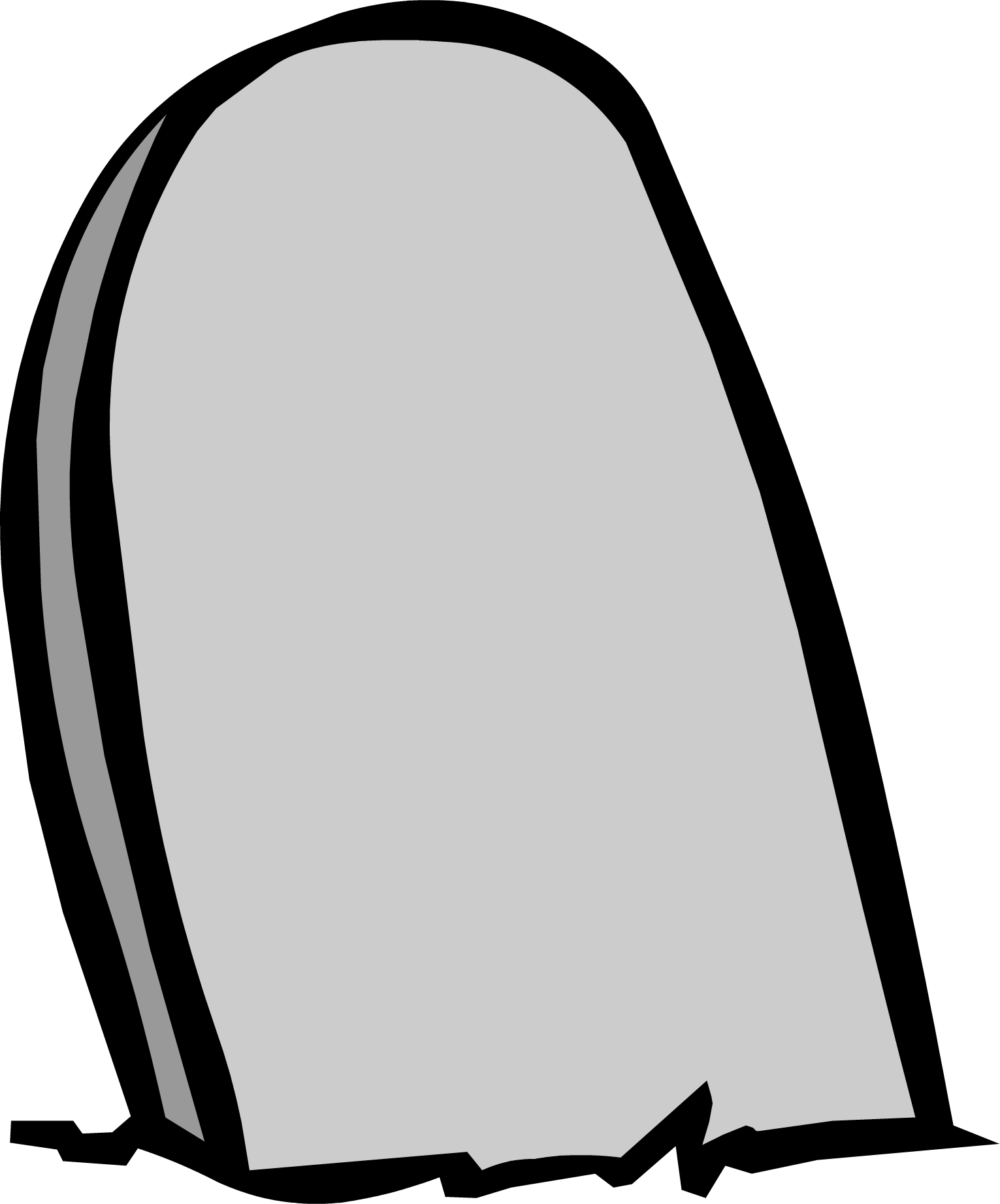 Blank Tombstone Template