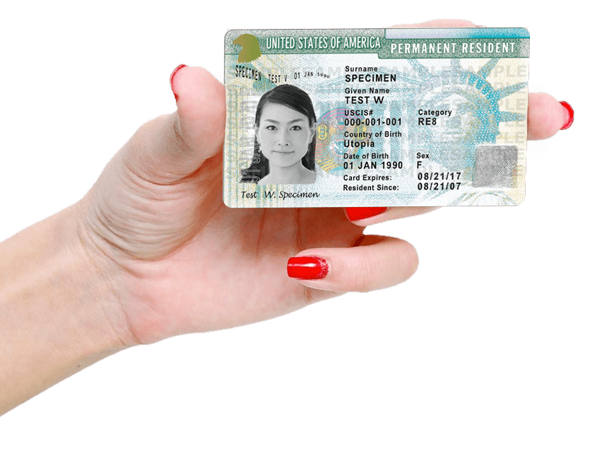 Green Card PNG