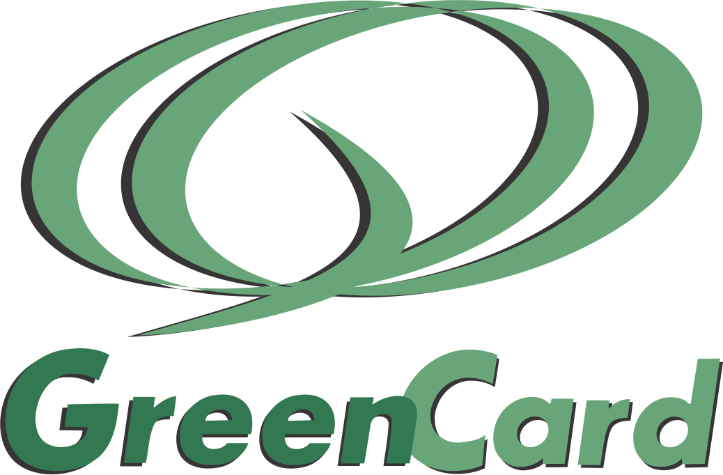 Green card PNG
