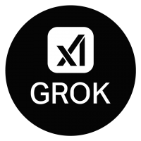 Grok logo PNG