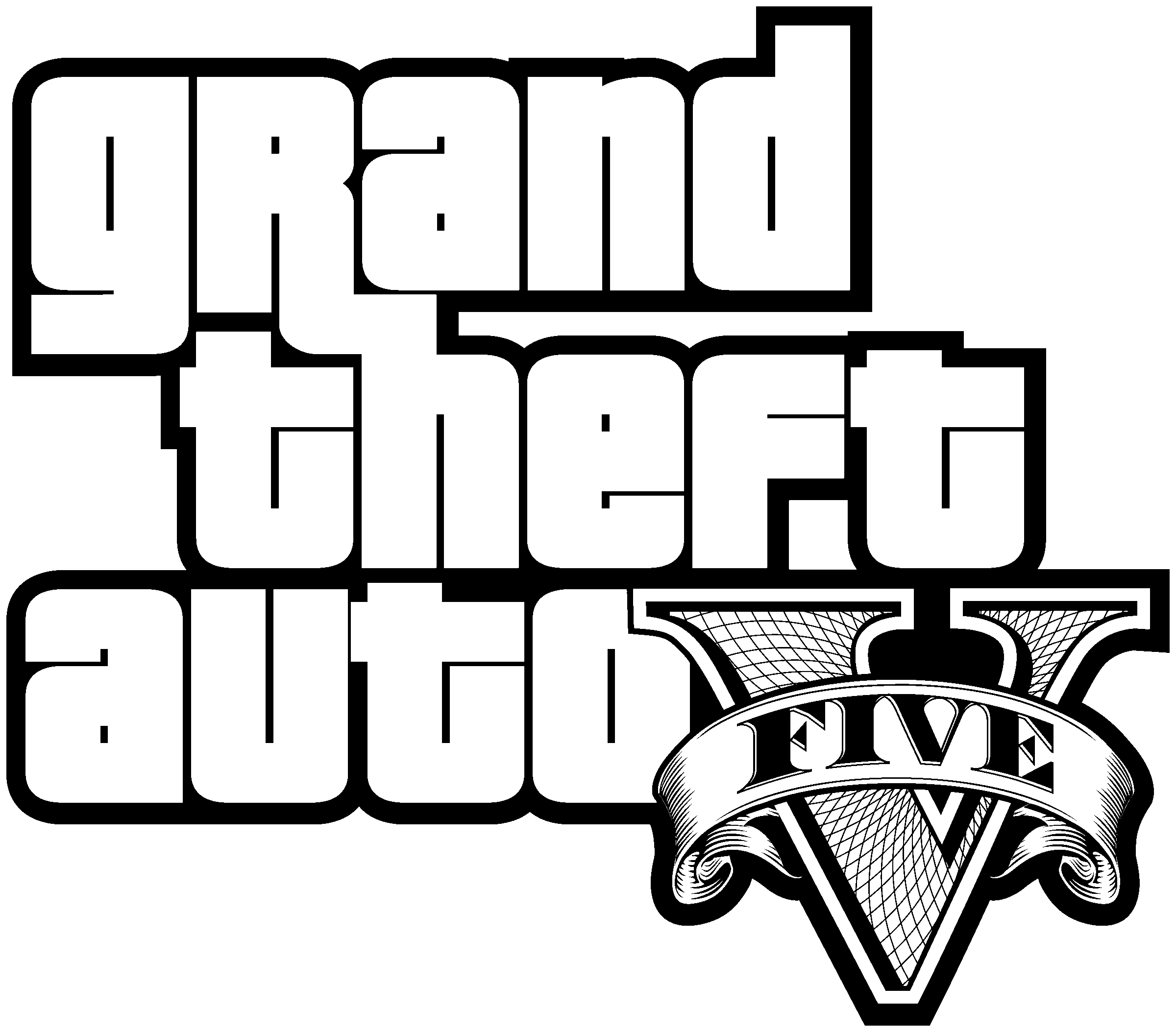 GTA 5 logo PNG