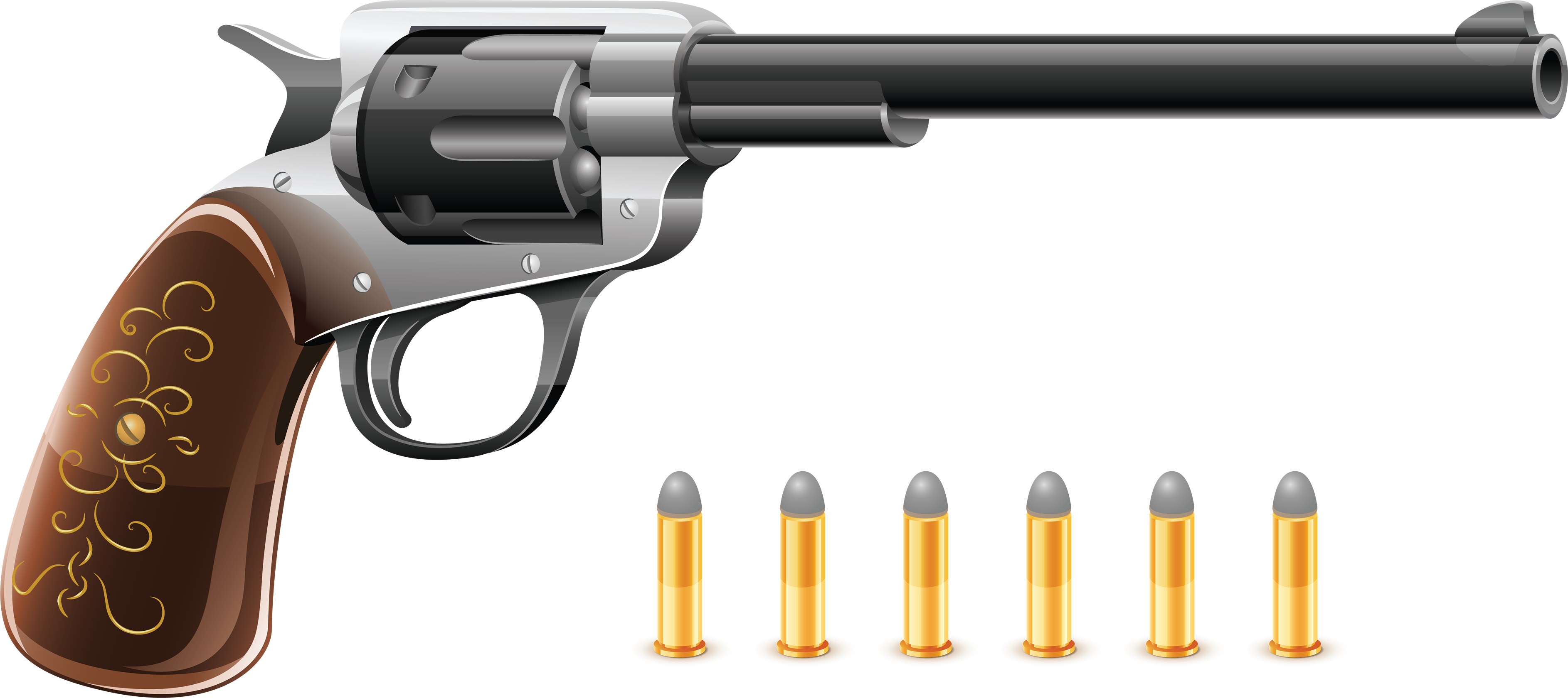 revolver Colt handgun PNG image