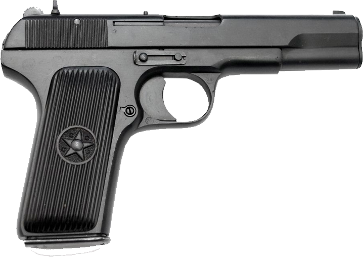 TT russian Handgun PNG image