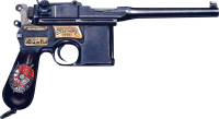 Пистолет Маузер PNG фото
