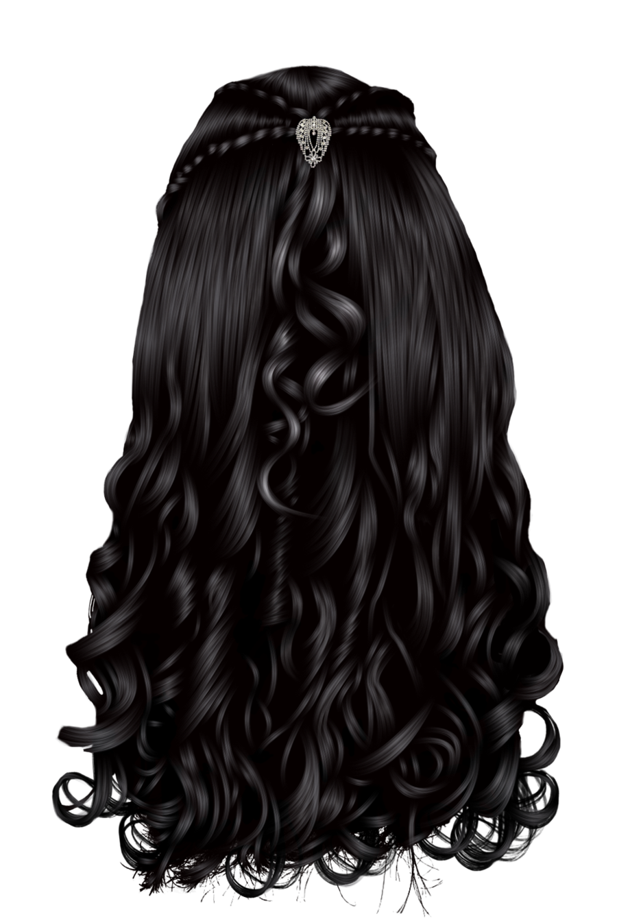 Women hair PNG image transparent image download, size: 900x1346px