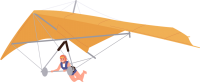 Hang glider PNG