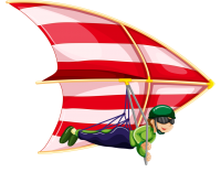 Hang glider PNG