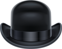 Black hat PNG image
