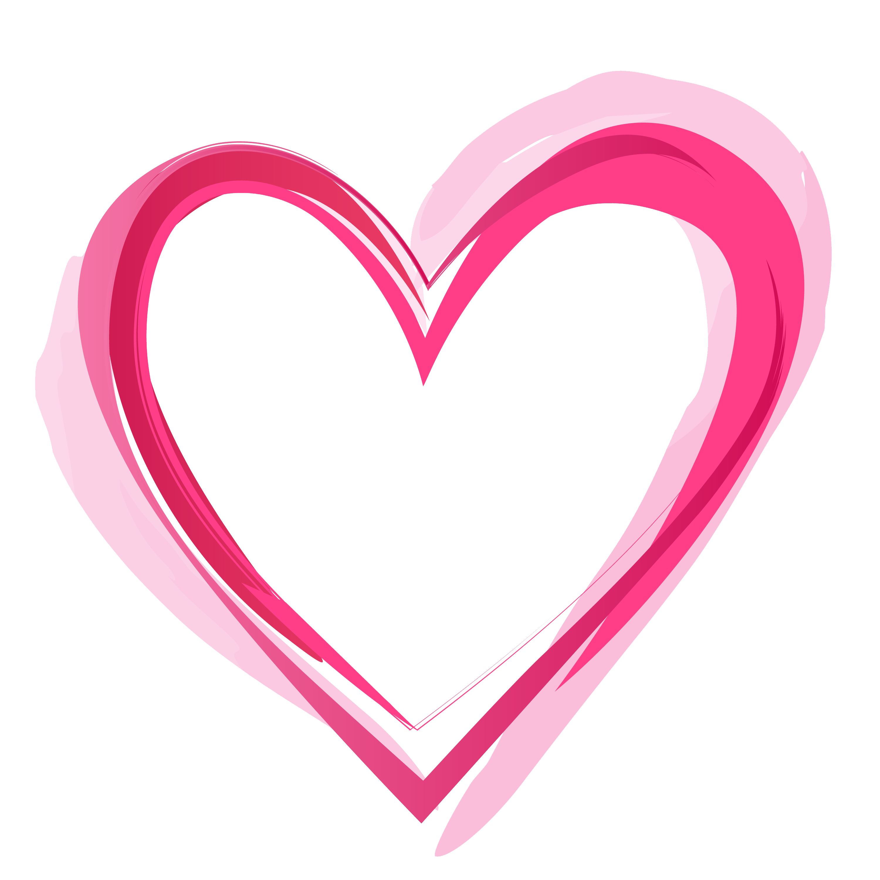 Heart PNG transparent image download, size 3000x3000px