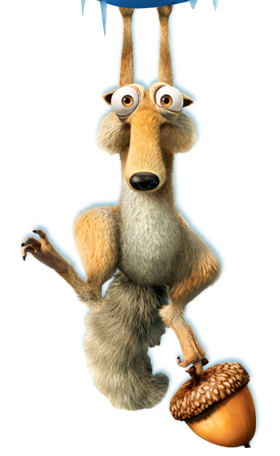 Ice Age squirrel PNG