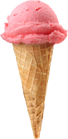 Fruit Ice cream PNG image