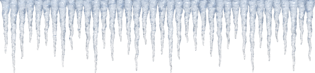 Icicles PNG image