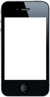 Apple Iphone с прозрачным экраном PNG фото