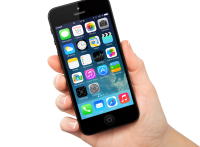 Apple Iphone в руке PNG фото