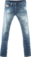 Men's jeans PNG image