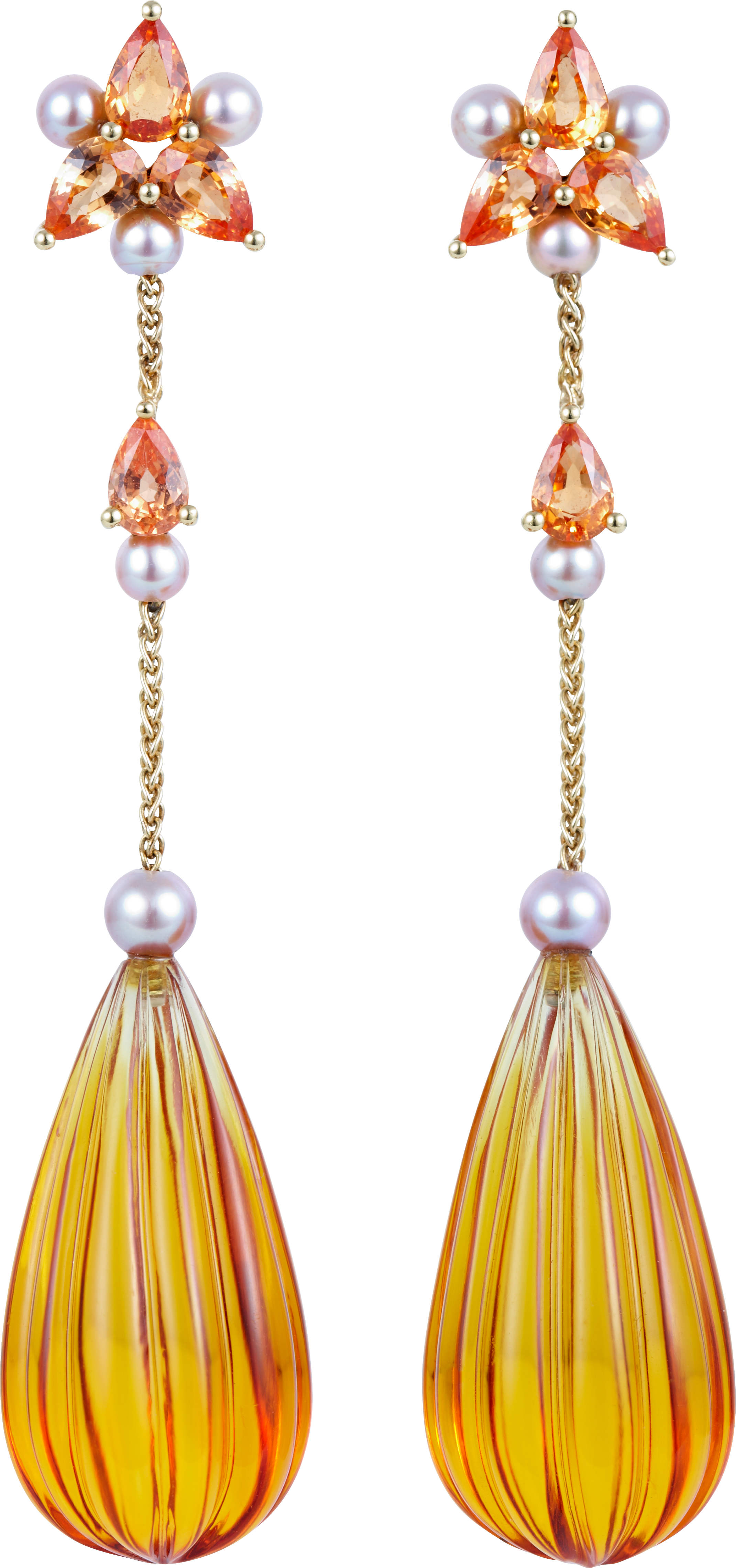 Diamond earrings PNG image