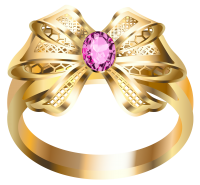 ring with diamond PNG