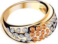 Золотое кольцо PNG фото