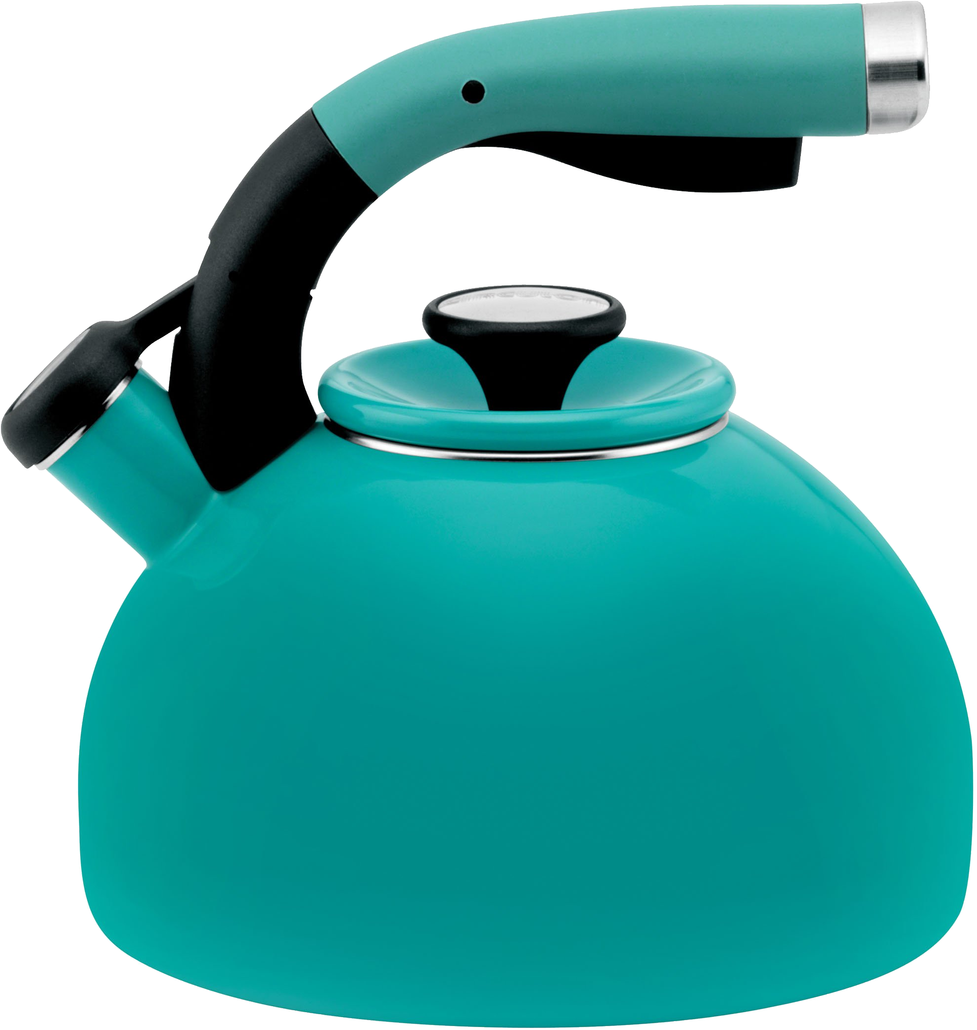 Blue kettle PNG image