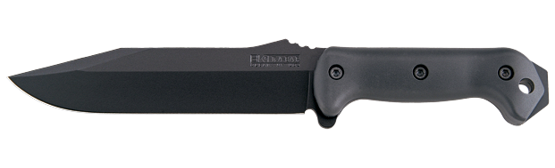 tactical black knife PNG image