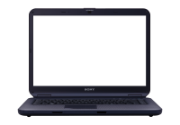 Ноутбук прозрачный экран PNG фото