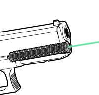 Laser sight PNG