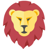 Leo zodiac PNG