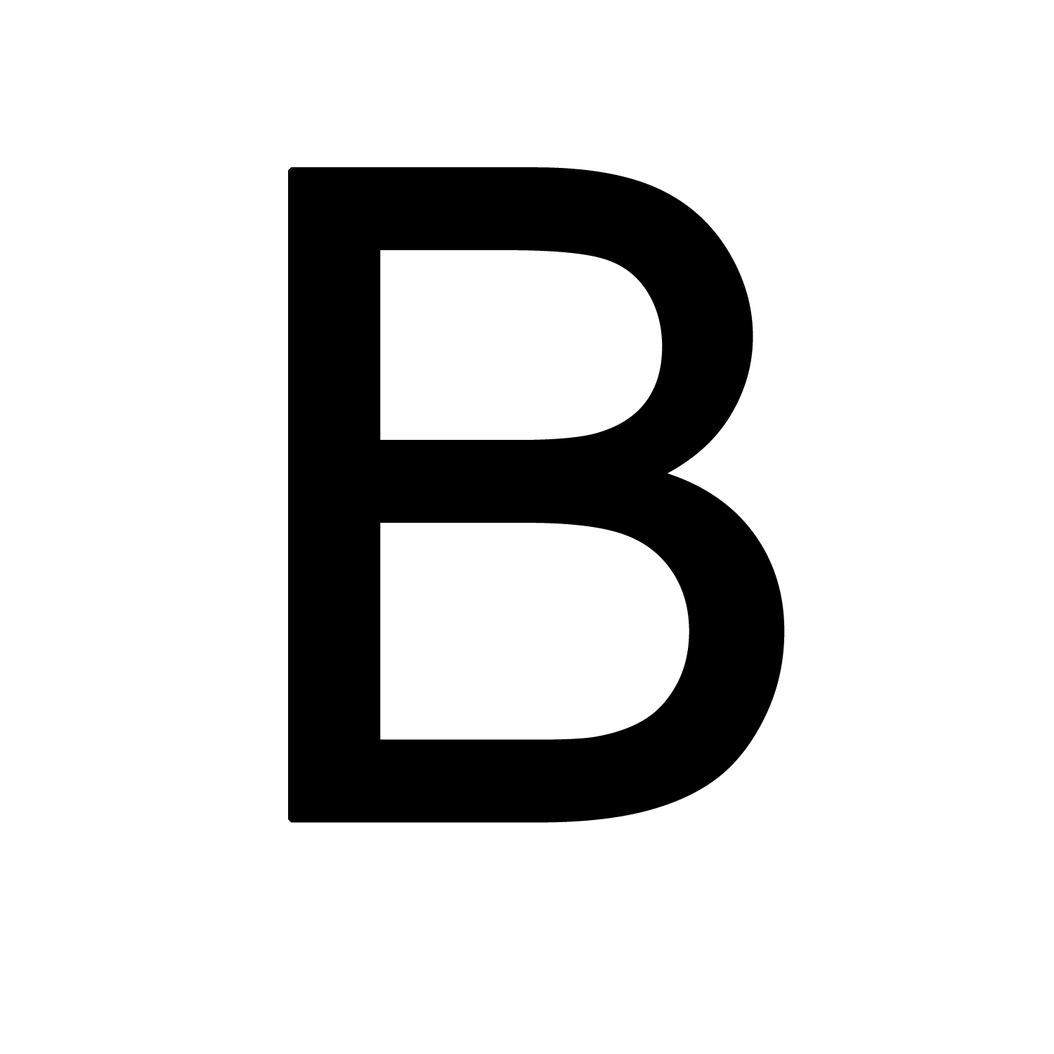Letter B PNG